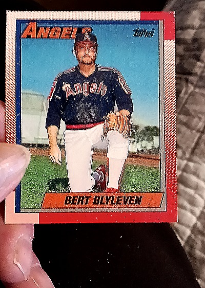 1990 Topps #130 Bert Blyleven — front