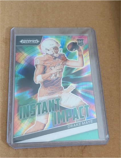 2024 Panini Prizm Draft Picks Instant Impact #II-DM Drake Maye — front
