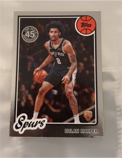 2025-26 Topps Basketball #80BK-52 Dylan Harper — front