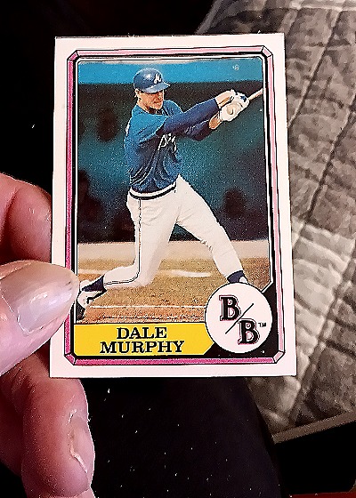 1987 Topps Boardwalk and Baseball #3 Dale Murphy — front