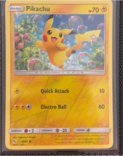 2019 Pokemon Hidden Fates #19 Pikachu — front