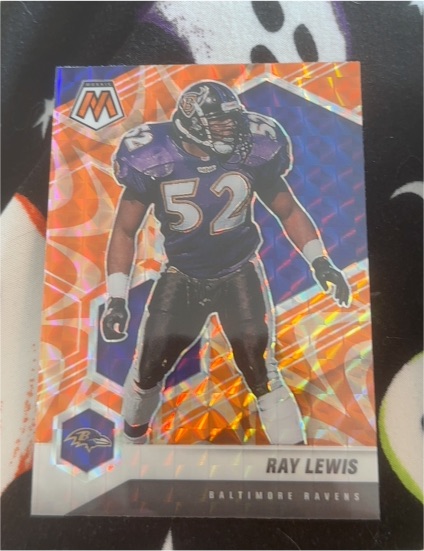 2021 Panini Mosaic #21 Ray Lewis — front