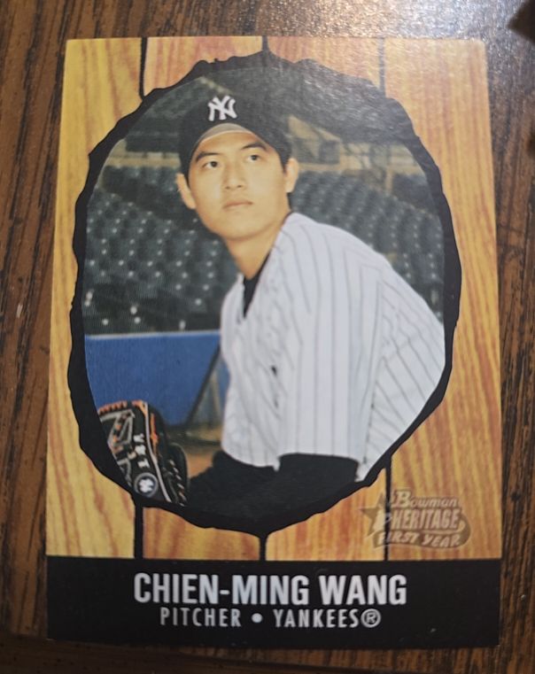 2003 Bowman Heritage #235 Chien-Ming Wang — front