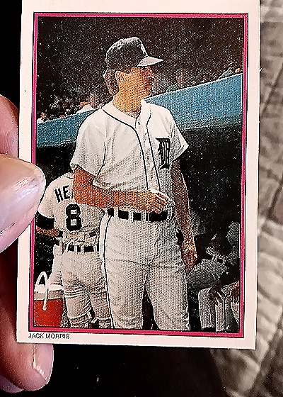 1988 Topps #17 Jack Morris — front