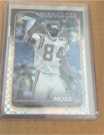2024 Topps Chrome #112 Randy Moss — front