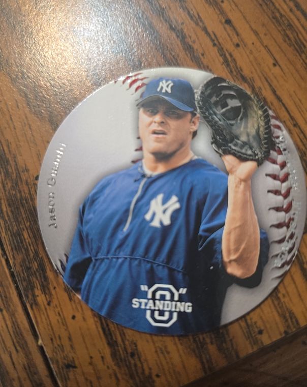 2003 Upper Deck Standing O Die Cut #S-51 Jason Giambi Yankees — front