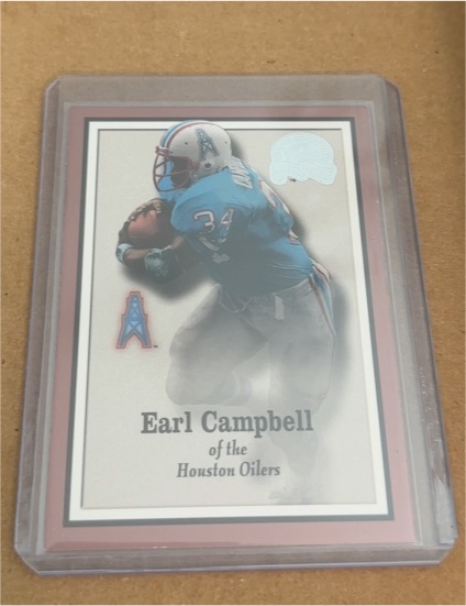 2000 Fleer Greats of the Game #52 Earl Campbell Houston Oilers — front