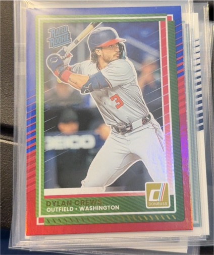 2025 Donruss #54 Dylan Crews — front