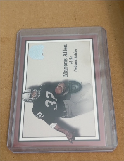2000 Fleer Greats of the Game #36 Marcus Allen — front