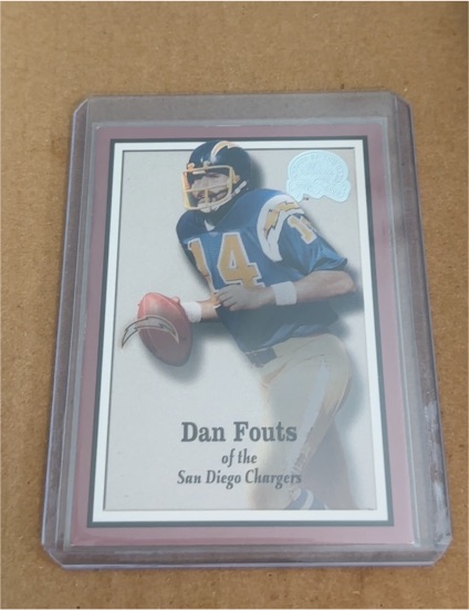 2000 Fleer Greats of the Game #13 Dan Fouts — front