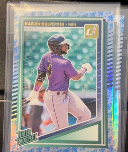 2025 Donruss #120 Kaelen Culpepper — front