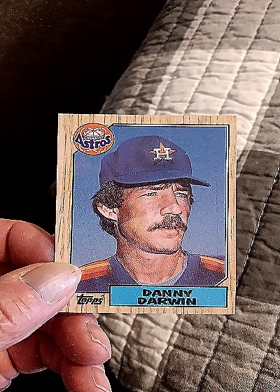1987 Topps #157 Danny Darwin — front