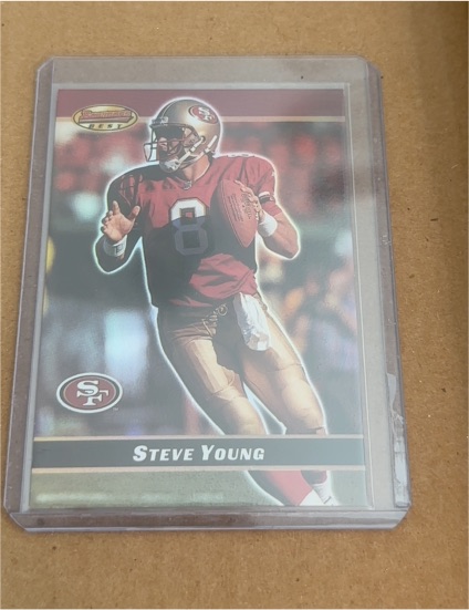 2000 Bowman's Best #79 Steve Young — front