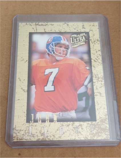 1996 Fleer Ultra Sensations #31 John Elway — front