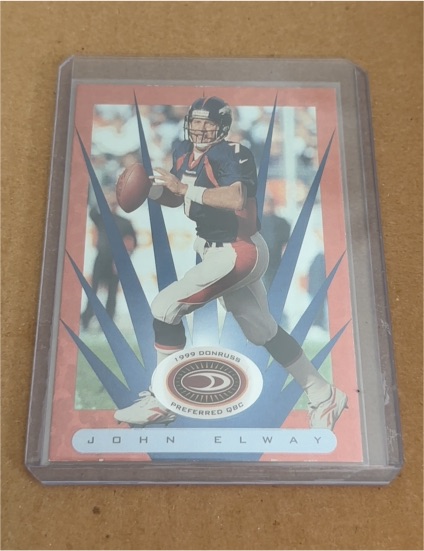 1999 Donruss Preferred QBC #11 John Elway — front