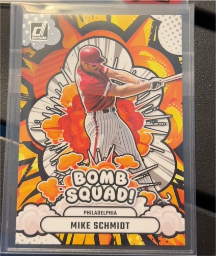 2024 Donruss #20 Mike Schmidt Bomb Squad — front