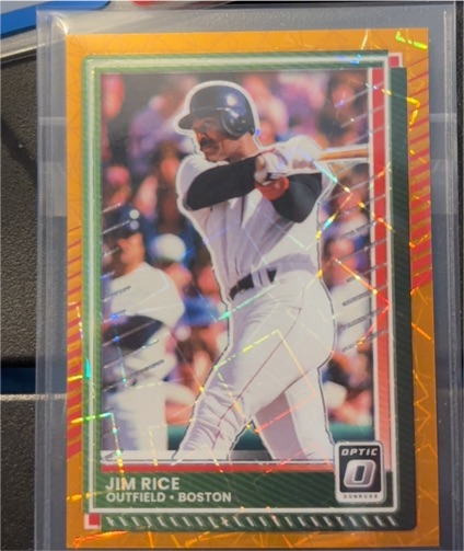 2025 Panini Donruss Optic #34 Jim Rice — front