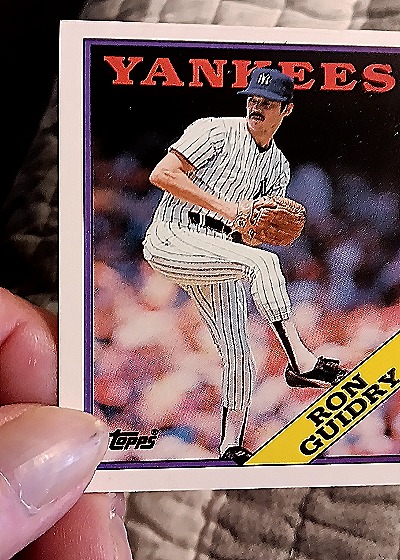 1988 Topps #535 Ron Guidry — front