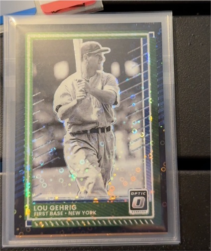 2025 Panini Donruss Optic #55 Lou Gehrig — front