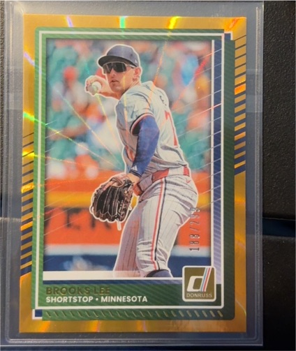 2025 Donruss #73 Brooks Lee — front
