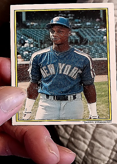 1989 Topps All-Star Set Collector's Edition #8 Darryl Strawberry — front