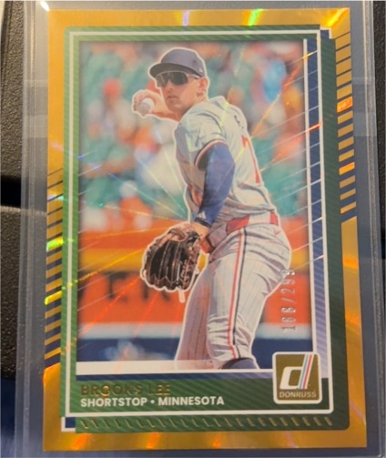 2025 Donruss #73 Brooks Lee — front