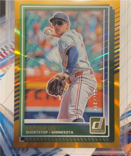2025 Donruss #73 Brooks Lee — front