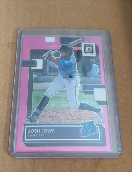 2022 Panini Donruss Optic #55 Josh Lowe Rated Rookie — front