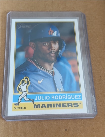 2025 Topps Heritage #369 Julio Rodriguez — front