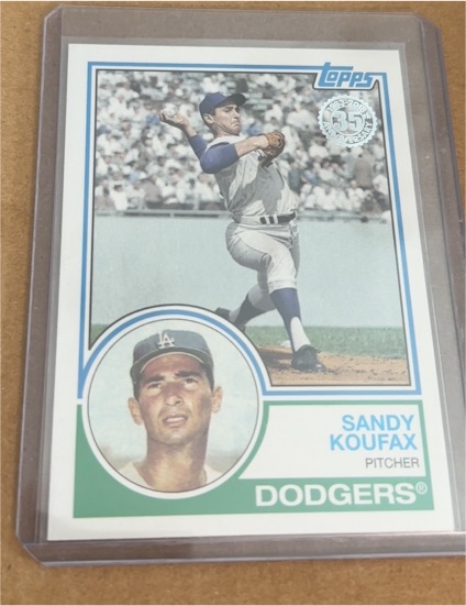 2018 Topps 1983 Topps #83-53 Sandy Koufax — front