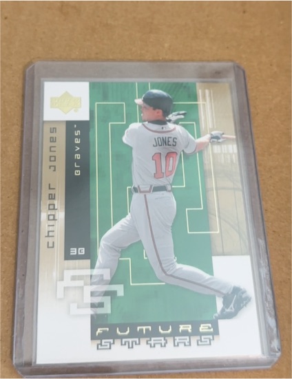2007 Upper Deck Future Stars #4 Chipper Jones — front
