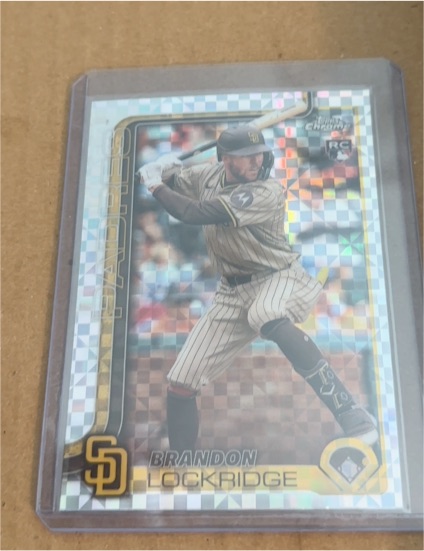 2025 Topps Chrome #106 Brandon Lockridge — front
