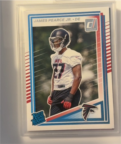 2025 Donruss #363 James Pearce Jr Rated Rookie — front