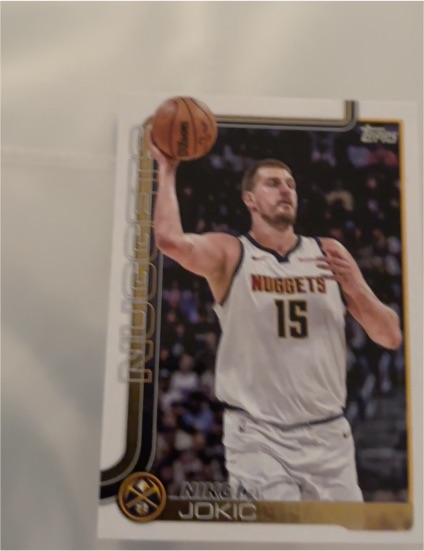 2025-26 Topps Basketball #101 Nikola Jokic — front