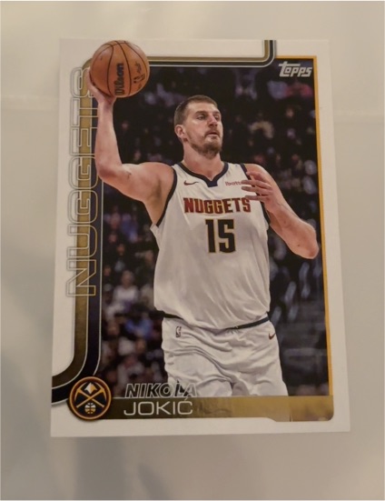 2025-26 Topps #101 Nikola Jokic — front