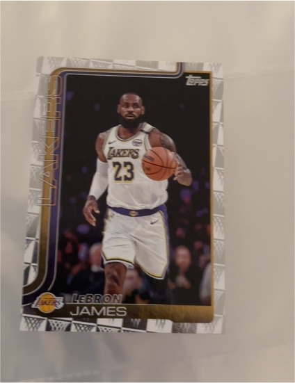 2025-26 Topps #150 LeBron James — front