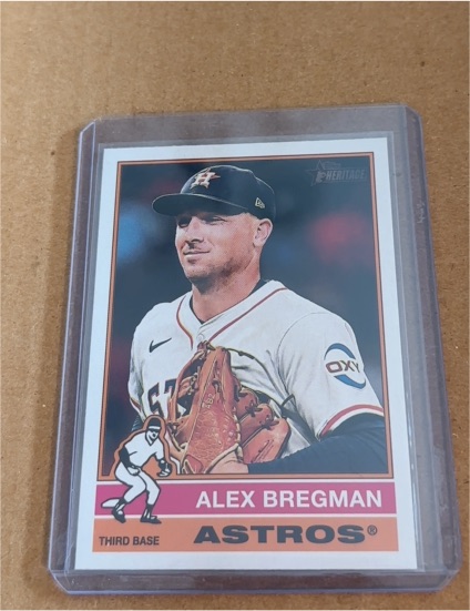 2025 Topps Heritage #391 Alex Bregman — front
