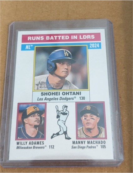 2025 Topps Heritage #195 Shohei Ohtani — front