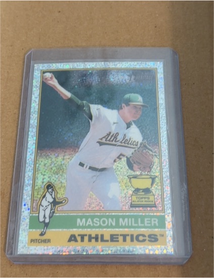 2025 Topps Heritage #405 Mason Miller — front