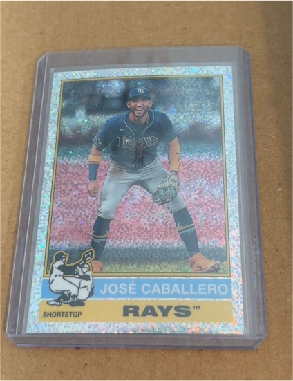 2025 Topps Heritage #85 Jose Caballero — front