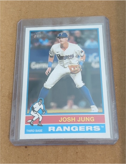 2025 Topps Heritage #355 Josh Jung — front