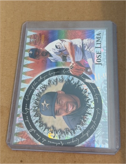 2000 Pacific Crown Latinos #15 Jose Lima — front