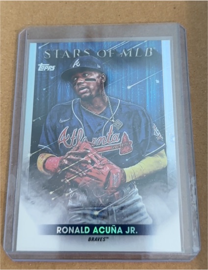 2022 Topps Series 1 Stars of MLB #SMLB-2 Ronald Acuña Jr. — front