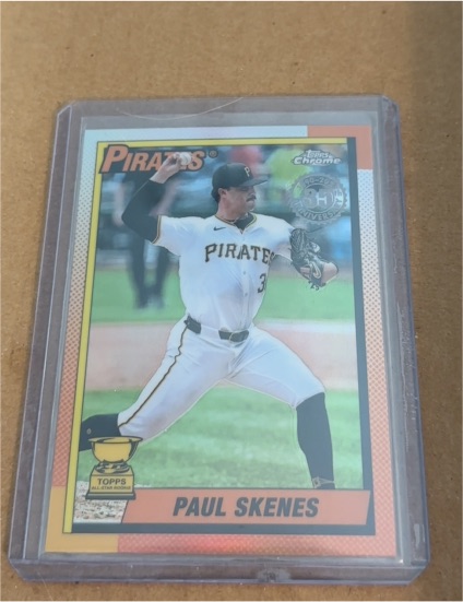 2025 Topps Chrome #90CB-13 Paul Skenes — front