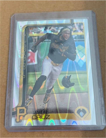 2025 Topps Chrome #252 Oneil Cruz — front