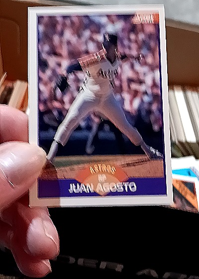 1992 Donruss #375 Juan Agosto — front