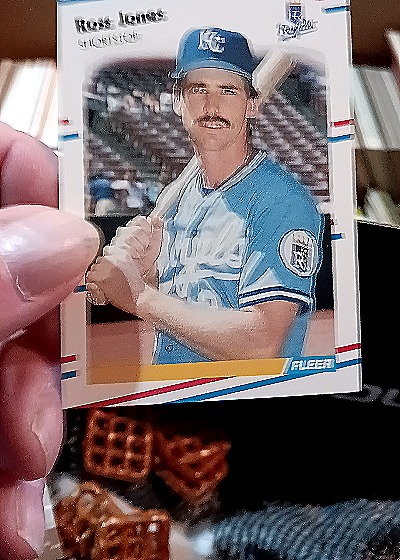 1988 Fleer #383 Ross Jones — front