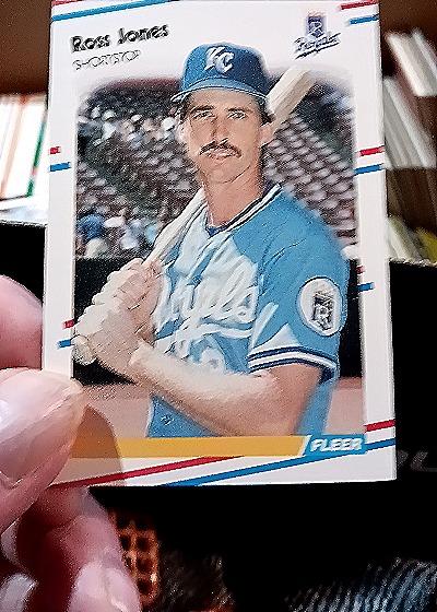 1988 Fleer #262 Ross Jones — front