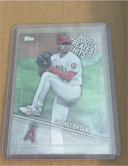 2022 Topps Series 1 2021's Greatest Hits #21GH-10 Shohei Ohtani — front