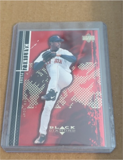 2000 Upper Deck Black Diamond Rookie Edition #24 Pedro Martinez — front
